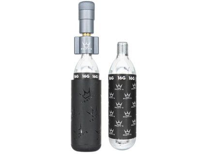 PEATY'S HOLESHOT CO2 PUMPA + BOMBIČKY 2 KS - ROAD & GRAVEL