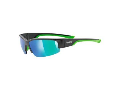 Cyklistické okuliare UVEX BRÝLE SPORTSTYLE 215 BLACK M.GRE./MIR.GRE