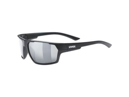 Cyklistické okuliare UVEX BRÝLE SPORTSTYLE 233 P BLACK MAT/LTM.SIL.