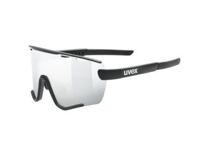 Cyklistické okuliare UVEX BRÝLE SPORTSTYLE 236 SET BLACK M/MIR.SIL CAT. 3 + CAT. 0