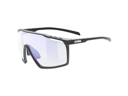 Cyklistické okuliare UVEX BRÝLE MTN PERFORM V BLACK MAT/LTM.BLU