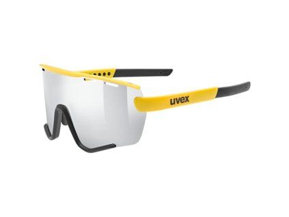 Cyklistické okuliare UVEX BRÝLE SPORTSTYLE 236 SET SUNBEE-BLACK MAT/MIR.SILVER CAT. 3 + CAT. 0