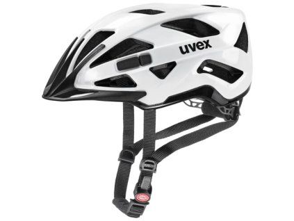 Cyklistická MTB prilba UVEX HELMA ACTIVE WHITE BLACK (VELIKOST 57-61)