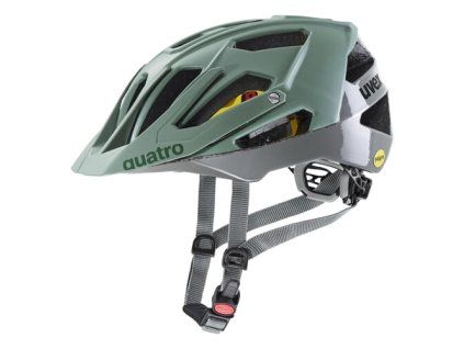 Cyklistická MTB prilba UVEX HELMA QUATRO CC MIPS MOSS-RHINO (VELIKOST 52-57)