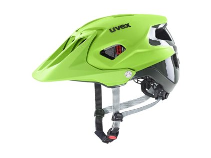 Cyklistická MTB prilba UVEX HELMA QUATRO INTEGRALE LIME - ANTHRACITE MAT (VELIKOST 52-57)