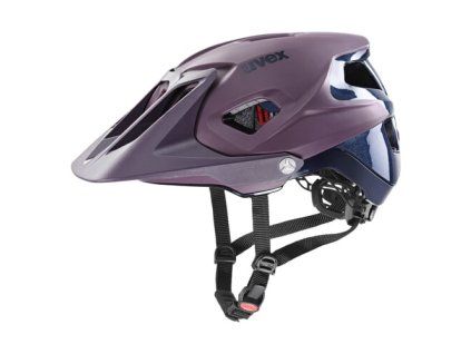 Cyklistická MTB prilba UVEX HELMA QUATRO INTEGRALE PLUM-DPSPC M (VELIKOST 52-57)