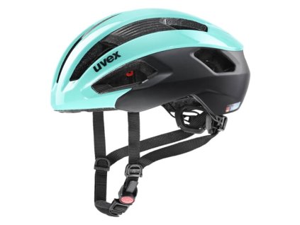 Cyklistická prilba UVEX HELMA RISE CC AQUA-BLACK M (VELIKOST 52-56)
