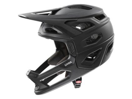 Cyklistická prilba UVEX HELMA REVOLT ALL BLACK (VELIKOST 52-57)