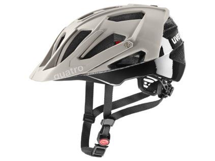 Cyklistická MTB prilba UVEX HELMA QUATRO CC OAK BROWN-BLACK (VELIKOST 52-57)