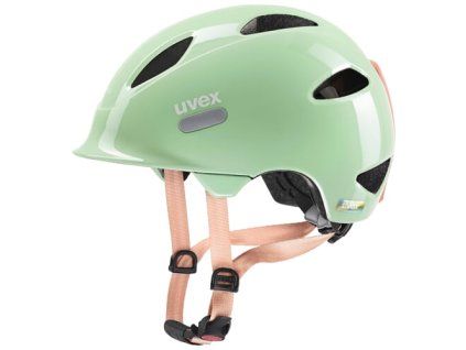 Detská prilba UVEX HELMA OYO MINT-PEACH (VELIKOST 46-50)