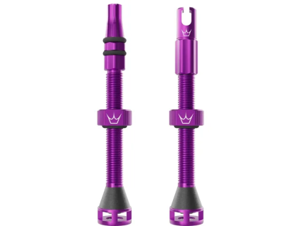 PEATY'S BEZDUŠOVÉ VENTILKY HOLESHOT FAST FLOW 60MM VIOLET